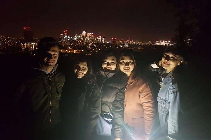 Our guests enjoying a ‘mostly ghostly’ experience.