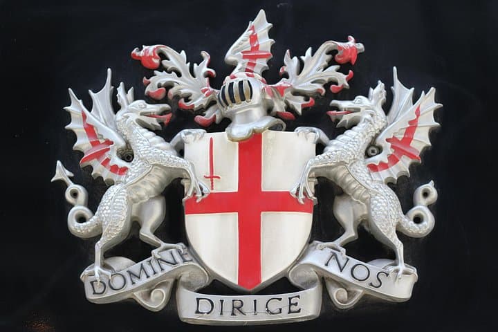 The emblem of the City of London