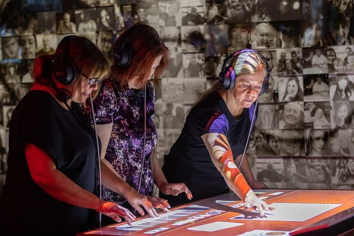 The interactive exhibition