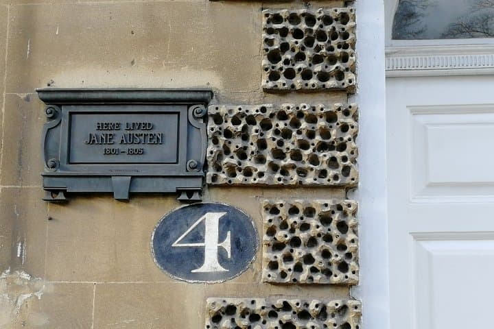 You will hear about the connection between Bath and a number of famous authors