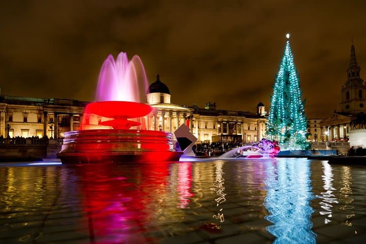 London Christmas Eve Illuminations Guided Tour by Night