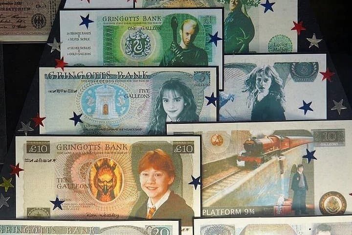 The only place you can get Harry Potter Pound Notes!