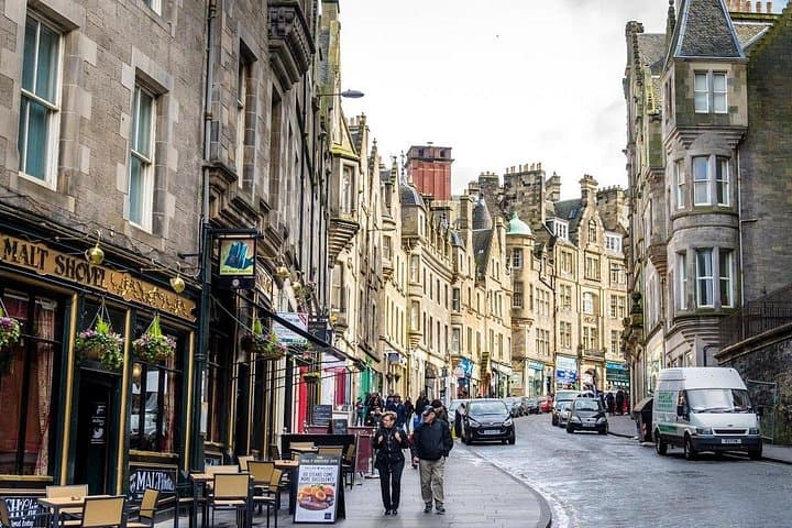 Explore an amazing Edinburgh on a private walking tour of the Old town