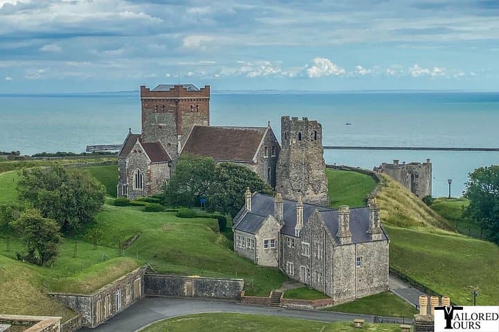 The Saxon Church and Roman Lighthouse at Dover Castle