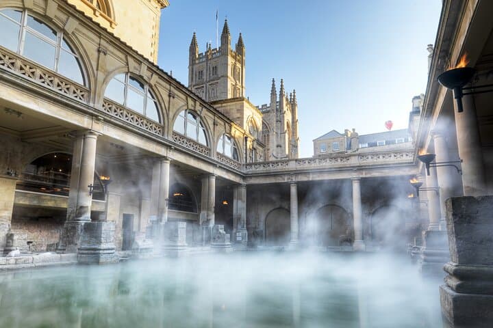 Magnificent Roman public bath