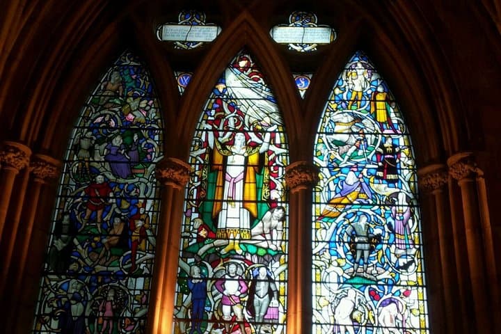 Shakespeare window at Southwark Cathedral
