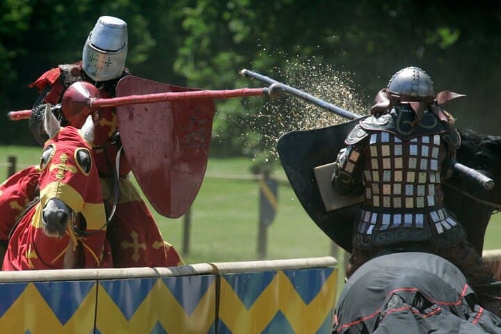 Warwick Castle Jousting