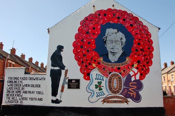 Private Belfast Troubles Cab Tour Adventure 2hrs Personal Guide