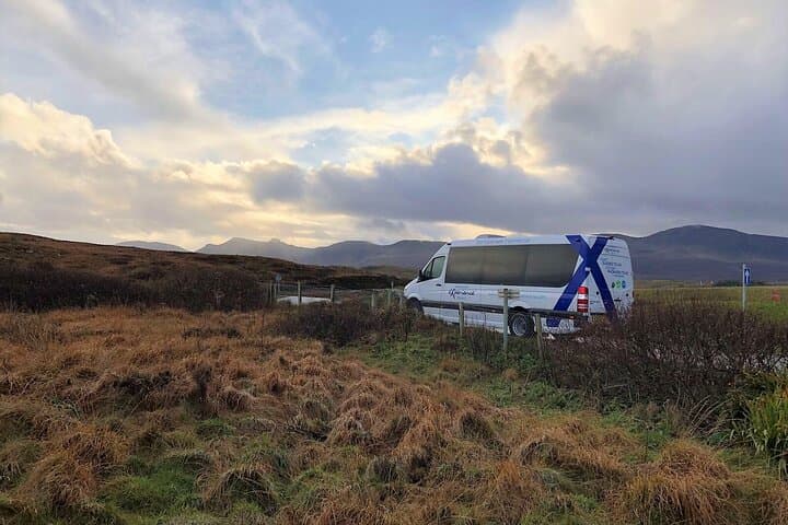 One of our wee buses exploring.
