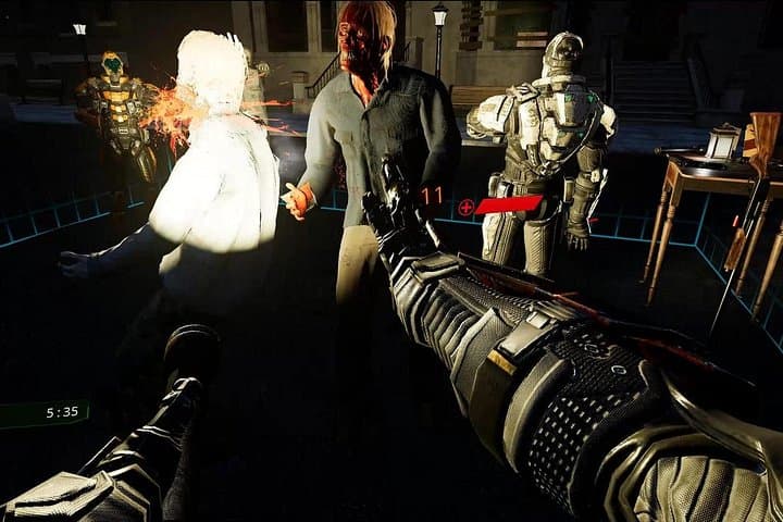 Free-Roaming Virtual Reality Experience in London