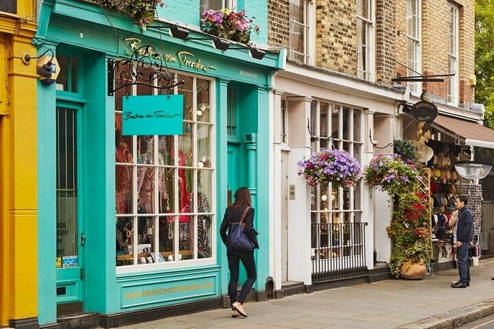 Notting Hill Driving Tour in London with Private Expert Guide