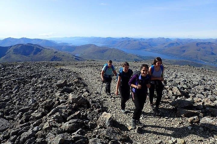 Group Walk up Ben Nevis from Fort William