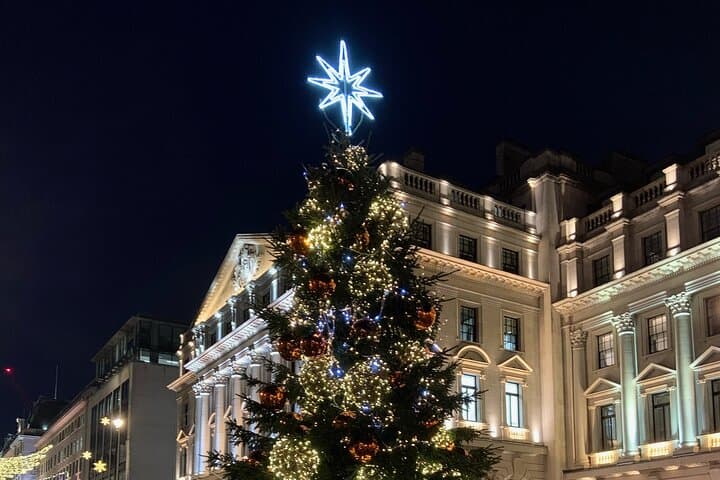 London Bespoke Black Cab Christmas Lights & Sights Private Tour