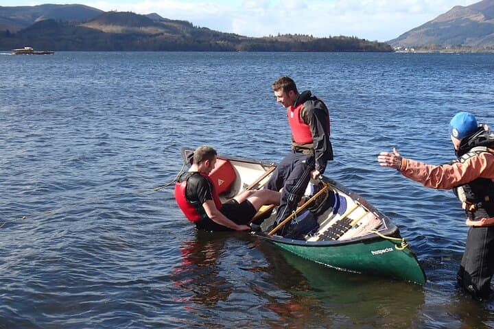 Canoe on Derwent Water