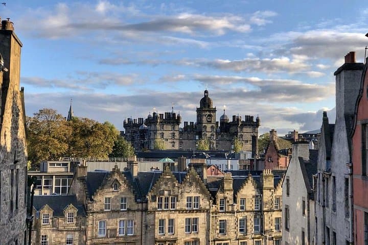 George Heriots from Victoria Terrace, above Vitoria Street, Edinburgh