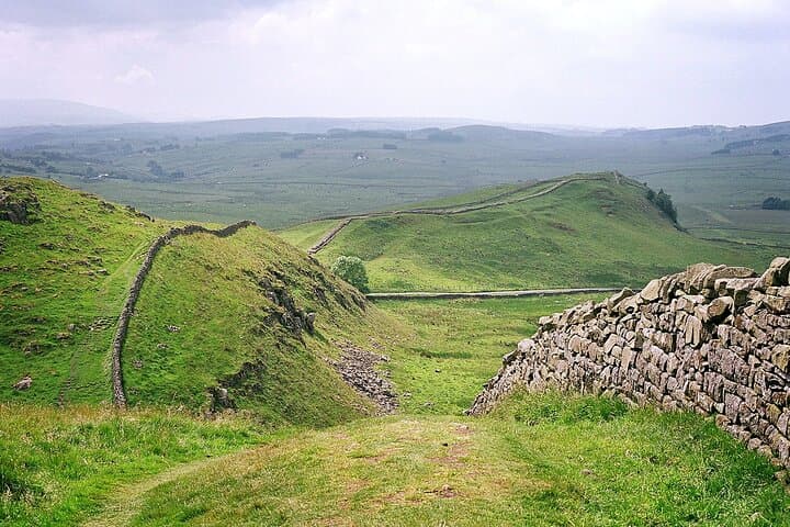Breath taking landscape of Northumberland