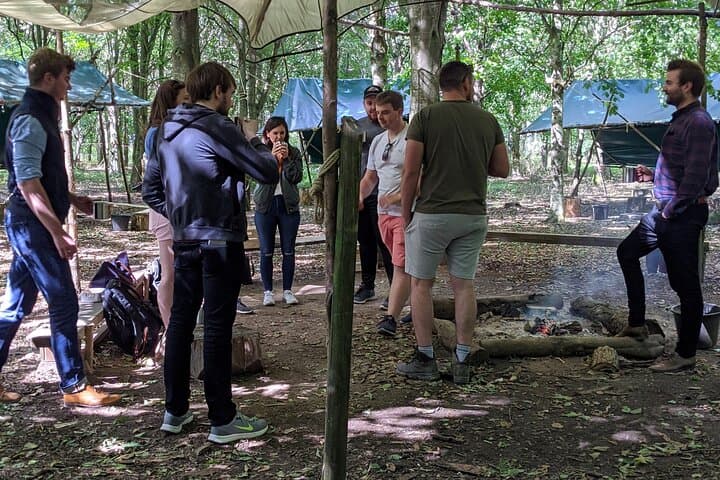 Relax and catch-up outdoors