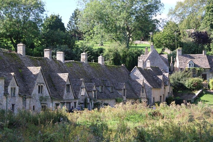 Arlington Row - 14th century cottages nestling beside the river Windrush.