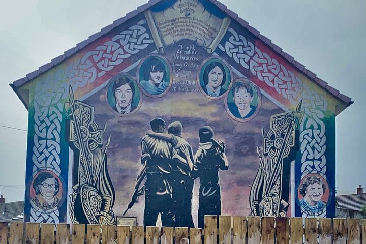 Private Belfast Troubles Cab Tour Adventure 2hrs Personal Guide