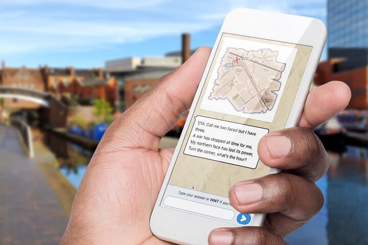 Fun, Flexible Treasure Hunt Around Birmingham with Cryptic Clues & Hidden Gems