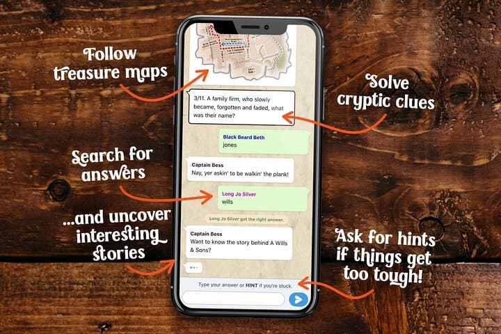 Fun, Flexible Treasure Hunt Around Bristol with Cryptic Clues & Hidden Gems