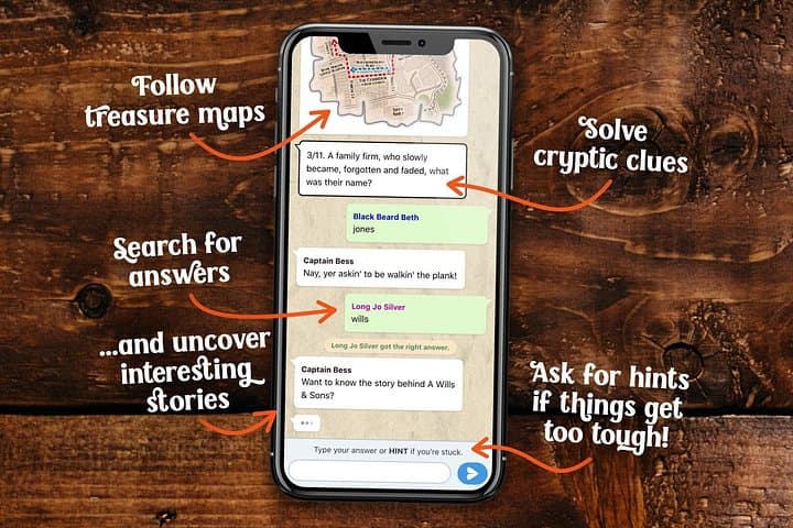 Fun, Flexible Treasure Hunt Around Oxford with Cryptic Clues & Hidden Gems