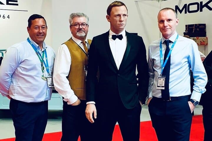 James Bond ,The Kingsman, plus Spies and Villains Black Taxi Tour