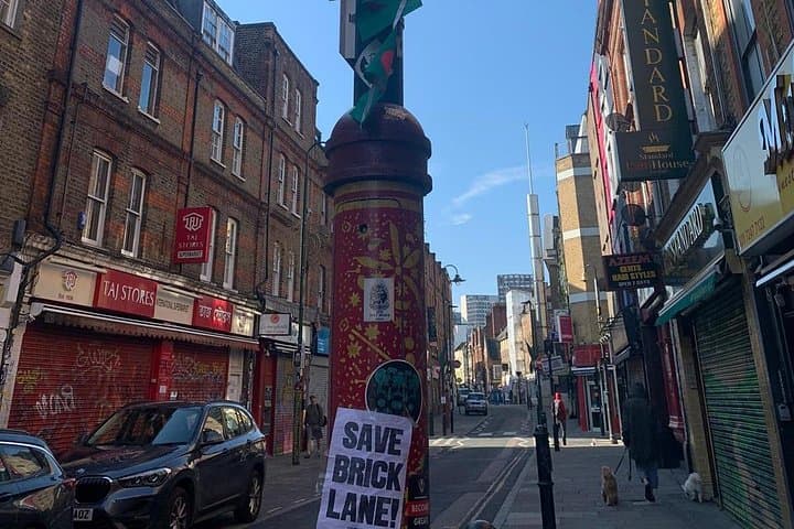 Walk through the legendary Brick Lane.