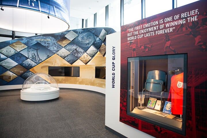 Tour of Wembley Stadium in London