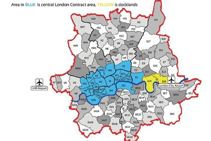 Private London Departure Transfer - Hotel / Accommodation to Airport