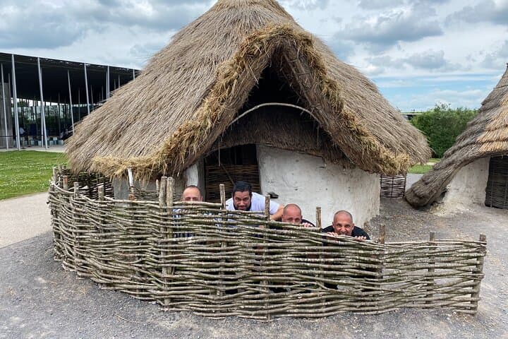 Replica Stone Age houses