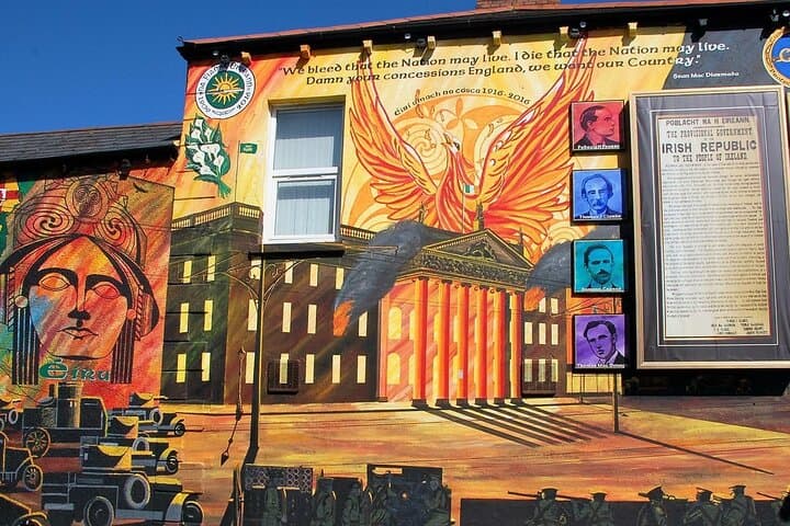 Belfast mural