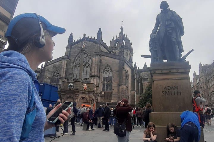 Adam Smith, father of economics and Royal Mile resident