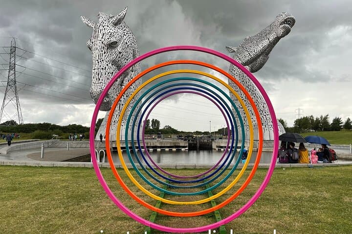 the Kelpies Falkirk tours from Private tours Edinburgh 07305-294773