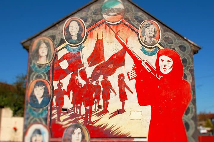 IRA mural