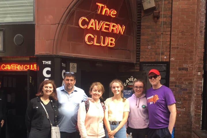 Grab a photo outside The Cavern Club, Liverpool where The Beatles performed nearly 300 times.