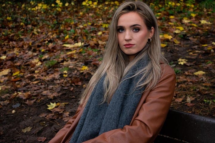 Lizzy, in Lade Braes