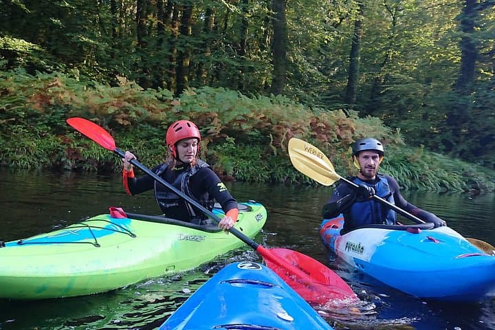 White Water Kayak Activity in Buckfastleigh