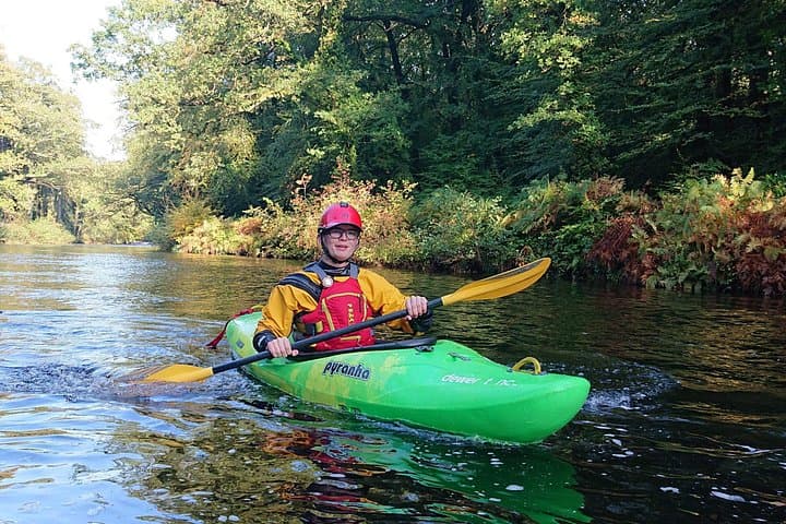 White Water Kayak Activity in Buckfastleigh