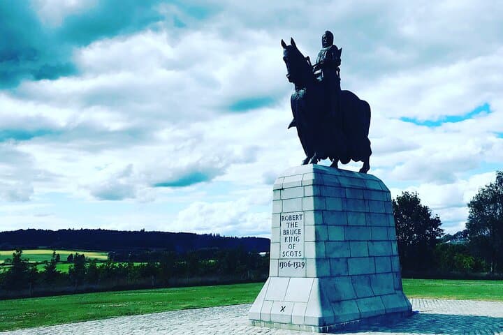 Robert The Bruce Monument at The Battle of Banockburn