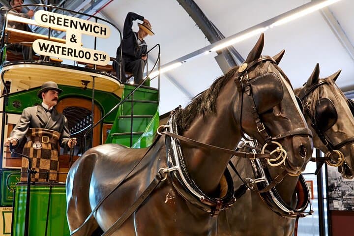 Victorian horse-drawn trams were an important mode of transport to help Londoners move around the growing Capital.