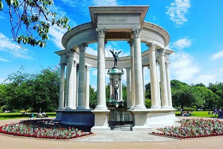 Alexandra Gardens in Cardiff's Civic Centre
