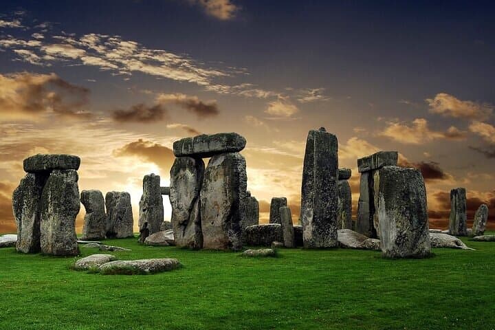 Sunset at Stonehenge