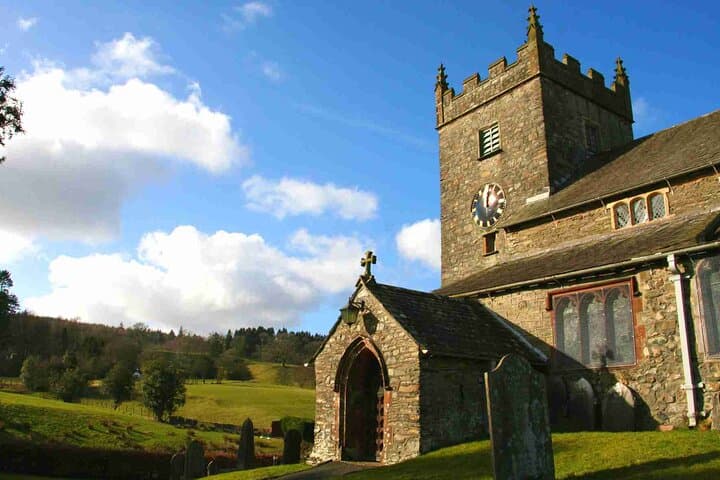 Hawkshead church