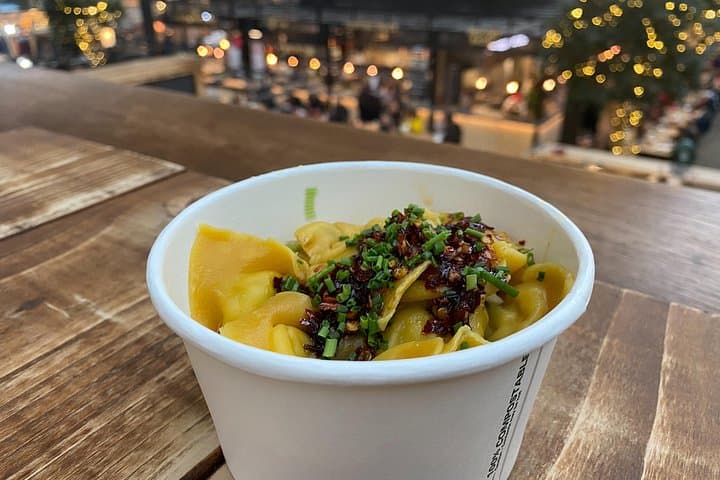 Dumplings on our East End food tour