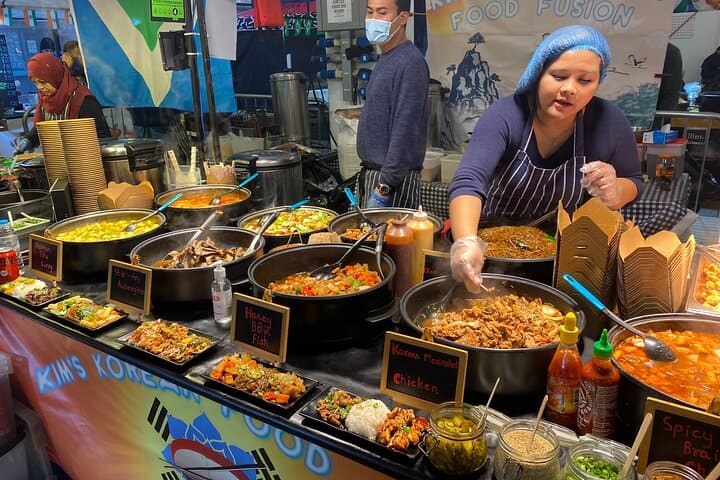 There's always interesting food markets to visit