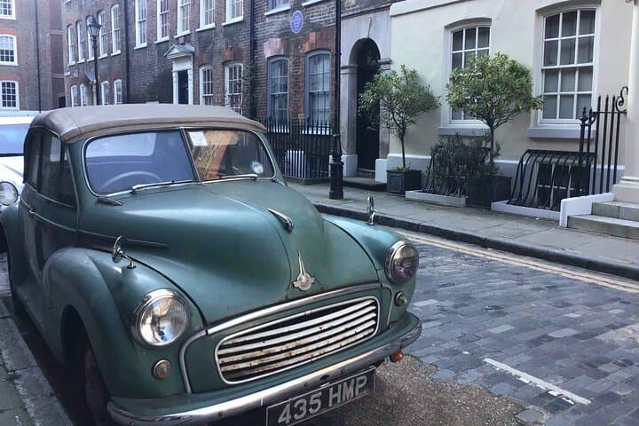 One of the affluent parts of Spitalfields