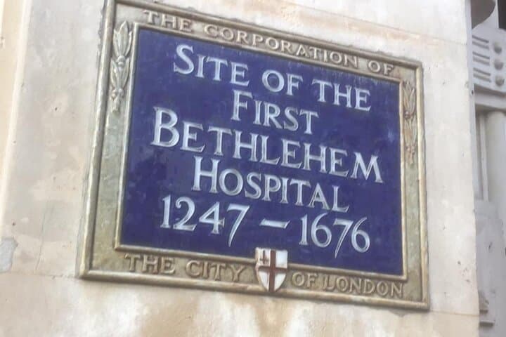 The first hospital for people suffering from mental health issues.