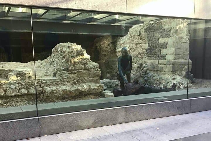 The underground ruins of a Charnel House