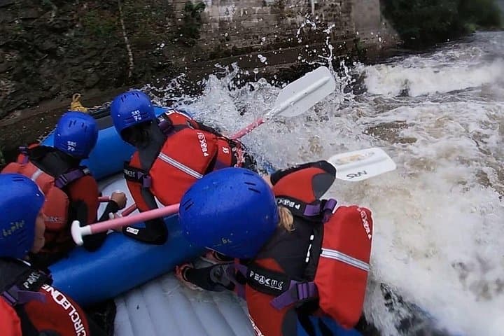 White Water Rafting Experience in River Dee in Llangollen